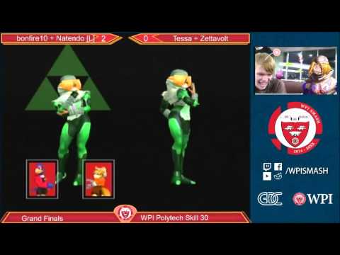 WPI PTS 30 - bonfire10 & Natendo (Green)  vs Tessa & ZettaVolt (Red) - Melee - Grand Finals