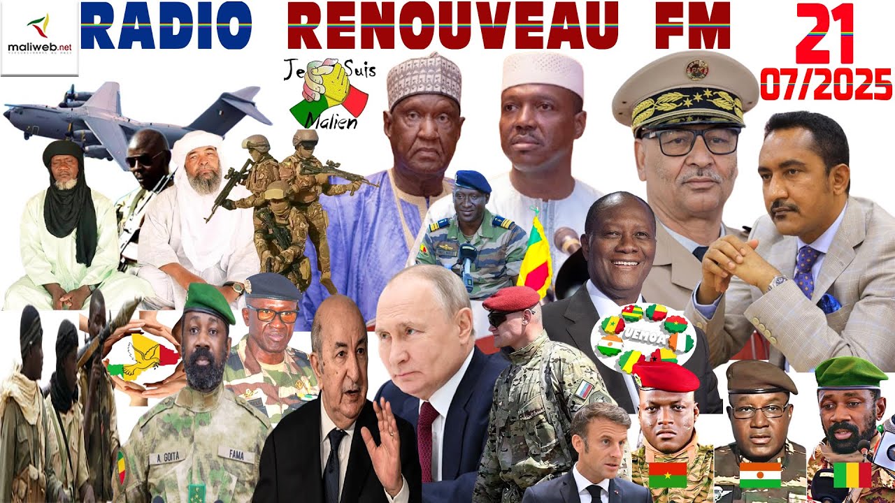 La Revue de Presse de la RADIO RENOUVEAU FM du 21 Juillet 2025
