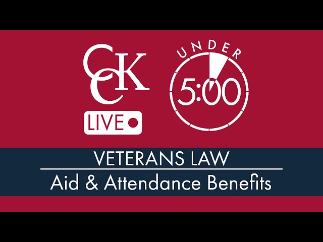 VA Aid and Attendance Benefits and Eligibility Explained