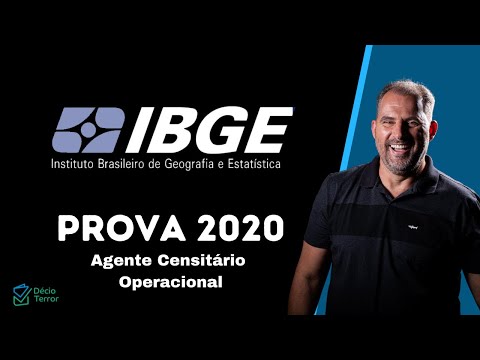 Português FGV | Resolução prova IBGE 2020 Agente Censitário Operacional
