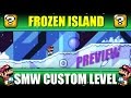 SMW Custom Level Frozen Island Mini Preview SMW Contest Nr 10