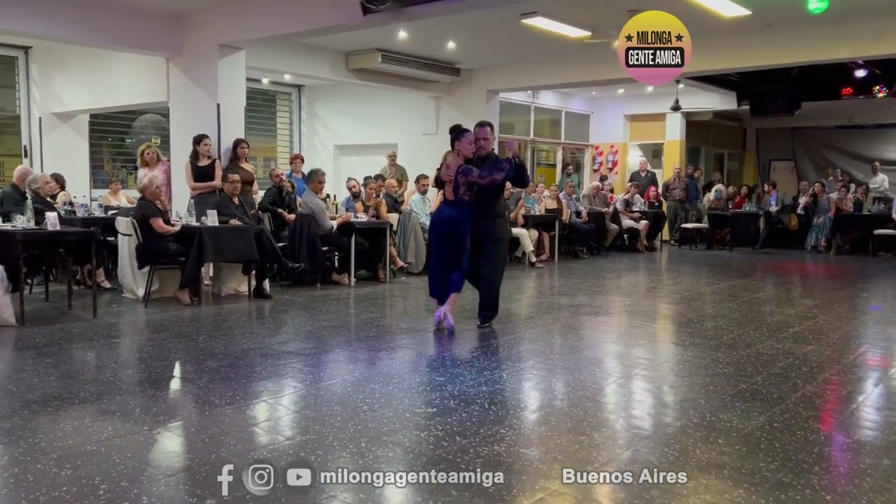 Agustina Juanbelz y Facundo Barrionuevo  - Milonga Gente Amiga - 25/FEB/2024 (1/3)