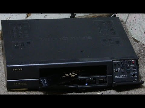 Smash Faulty 1992 Sharp VCR