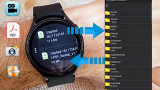 Fastest File Transfer Between Phone and Galaxy Watch 4/5 [Hindi]