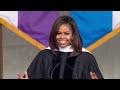 ccny commencement 2016 first lady michelle obama speaker cutting version