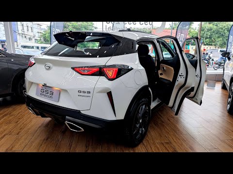 First Look 2024 GAC GS3 Emzoom White​​ Color R-style Full Review