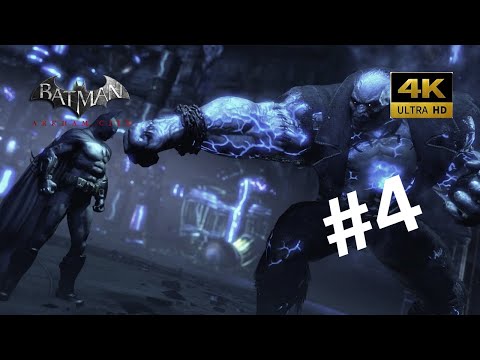 Batman Arkham City gameplay walkthrough part 4 Full game | RTX 4090 4K 60 FPS #batman