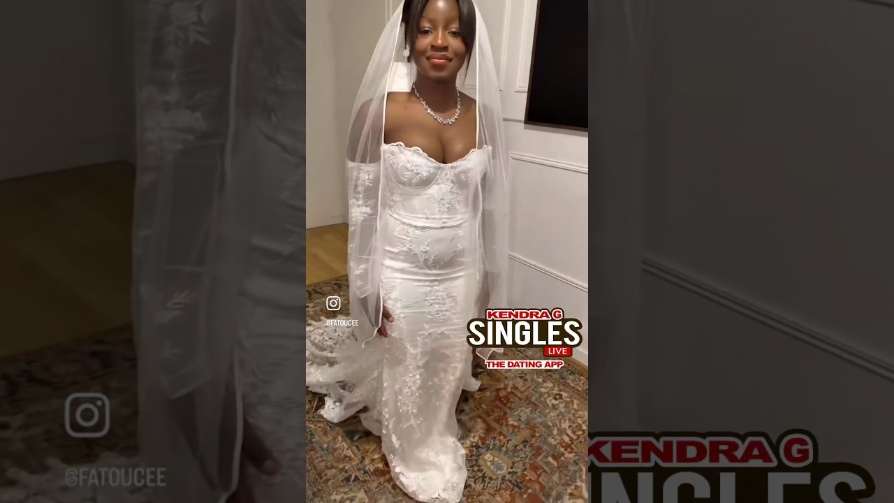 Will THIS be her wedding dress? @fatoucee WE CAN’T WAIT FOR YOUR WEDDING DAY!