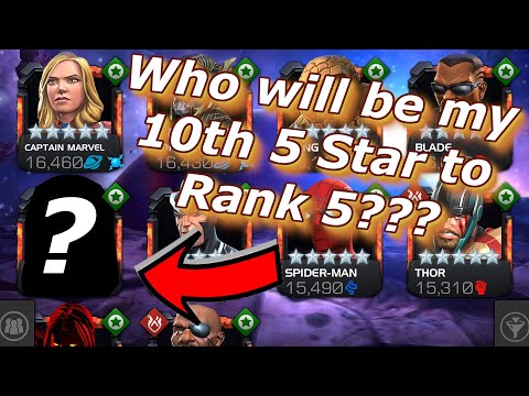 My 10th 5 Star to Rank 5!!! Marvel Contest of Champions
