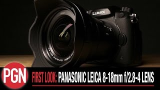 Video thumbnail for FIRST LOOK: Panasonic Leica 8-18mm f/2.8-4 lens for Micro Four Thirds by Progearnews