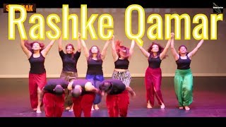 mere rashke qamar|song|full| lyrics| dance - YouTube