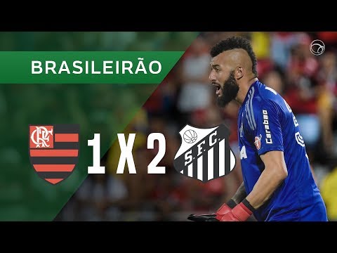 FLAMENGO 1 X  2 SANTOS - 26/11 - BRASILEIRÃO 2017