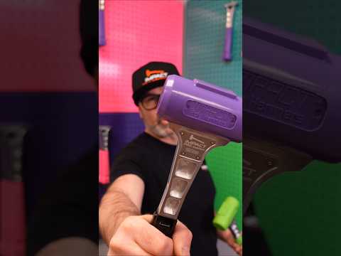 Impact Poly Hammers 20 oz Custom Lime Head / Purple Handle Polyurethane Dead Blow Hammer