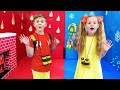 Diana And Roma 24 Hours On Roller Skates And Other Funny Challenge Stories