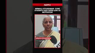 Download lagu Students Saying '1st It Hurt Me, Then I Took Advantage': Nirmala Sitharaman On Paper Leak mp3