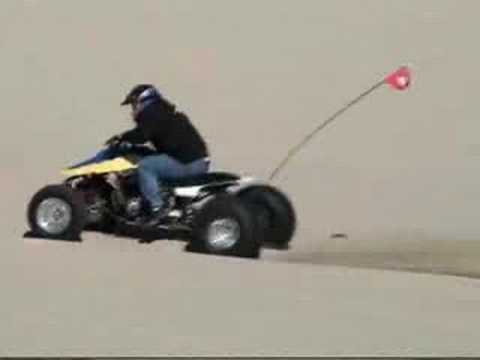 Gsxr 1100 quad racing a R1 Banshee