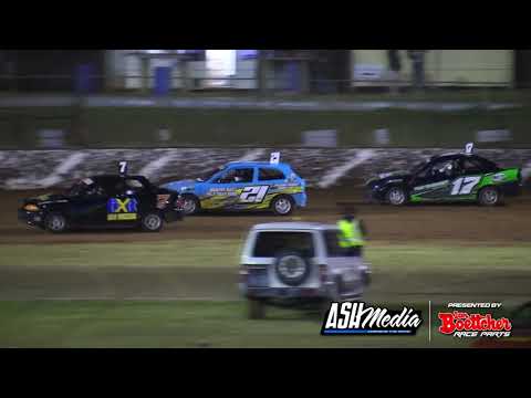 Junior Sedans: New Stars Allstar Series - A-Main - Kingaroy Speedway - 02.05.2021