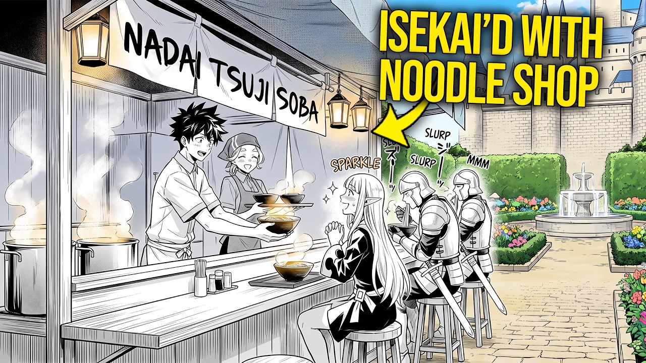 ISEKAI'D With A "Noodle Shop" Cheat, He Cooks S+ RANK NOODLES With UNLIMITED INGREDIENTS!