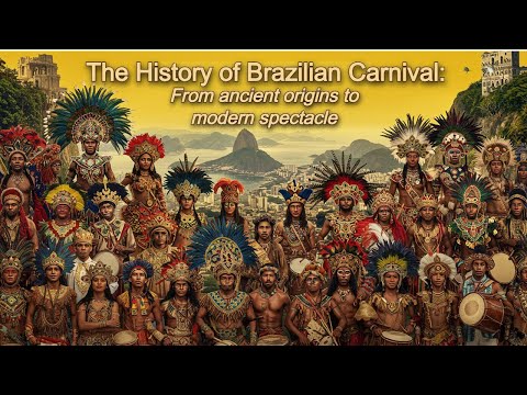 🎉The History of Brazilian Carnival: From ancient origins to the modern spectacle🥁✨