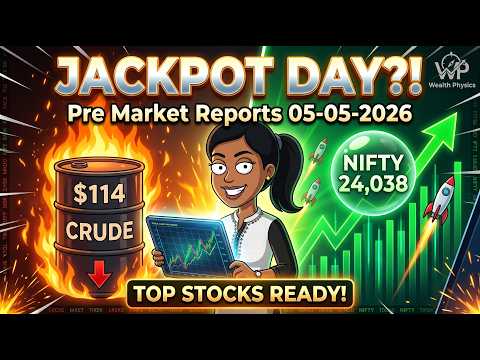 Pre Market Reports 05-05-2026 | Crude Oil $114 Shock 🔥 Flat Opening? Top Stocks to Watch | Tamil