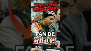 Timothée Chalamet joue à Yu-Gi-Oh! #yugioh #cards #timotheechalamet #fyp