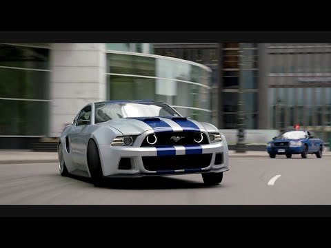 Police Chase Need for Speed Movie (2014) [4k]