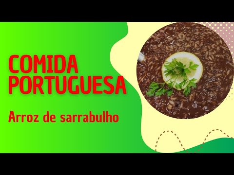 COMO FAZER ARROZ DE SARRABULHO/ RECEITA FACIL