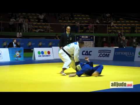 World Cup Rome 2012 : Urani (FRA) - Allardon (FRA) - TOP IPPON - de-ashi-brai - 73kg