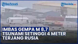 Gunung Api Terbesar di Rusia Meletus seusai Beberapa Jam setelah Gempa M 8,7 dan Tsunami Melanda