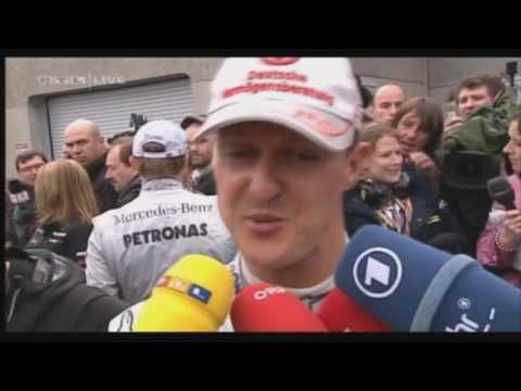 Schumacher Interview - Canada 2011 (after the race, RTL)