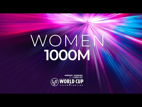 Miho Takagi (JPN) | Winner | 1000m W | ISU WC Speed Skating Final 2022 | Heerenveen | #SpeedSkating