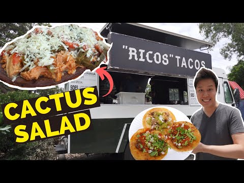 Trying AUTHENTIC 🇲🇽 MEXICAN Street Food in Sydney - TACOS, CACTUS SALAD, TAMALES