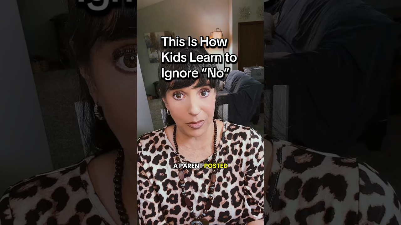 This Is How Kids Learn to Ignore No