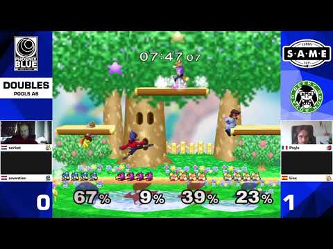 PXBO - serket / zeventien Vs. Psylo / Liax - Pools A6 - Melee Doubles
