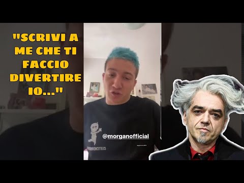 DIABLO BABY CONTRO MORGAN: "SMETTILA DI SCRIVERE PORCATE ALLA MIA RAGAZZA...“