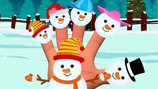 Schneemann-Fingerfamilie | Kinderlieder | Snowman Family | Baby Box Deutsch | Deutsch Kinderlieder