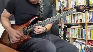 Night Terror / DREAM THEATER guitar solo 後半を弾いてみた