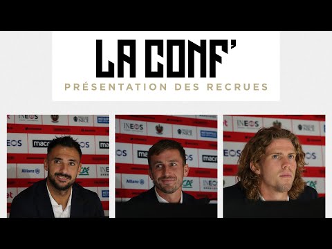 🔴  Replay | Présentation des recrues (Gaëtan Laborde, Joe Bryan et Mads Bech Sörensen)