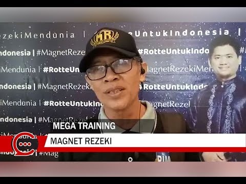 Mega Training Magnet Rezeki Sedot Perhatian Ribuan Peserta