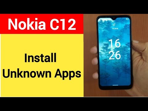 How to install unknown apps Nokia mobile, install APK, Nokia C12 me third party app install kaise ka