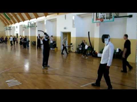 Mistrzostwa szabli Go-Now Twierdza Modlin 2012 LuckyFear Kwalifikacje II Walka 2