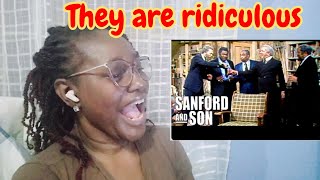 Sanford and Son _ Fred And Friends Drink After Junior Cooper Funeral/ REACTION