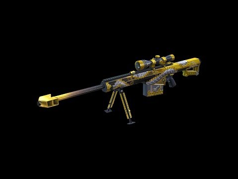 CrossFire:#84 : Barrett M82A1-Flying Dragon Ultimate Goldsmith