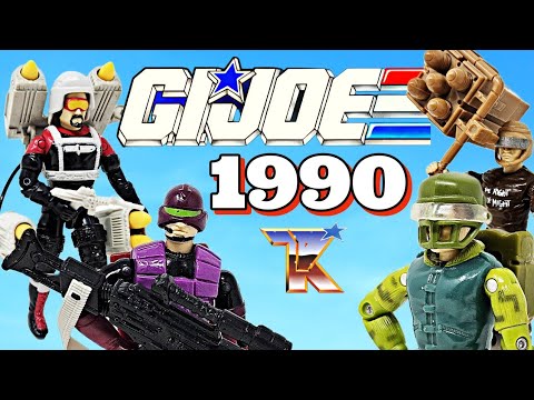 History of GI Joe 1990 | Toy Histories | Vintage ARAH Figures & Vehicles | Sky Patrol