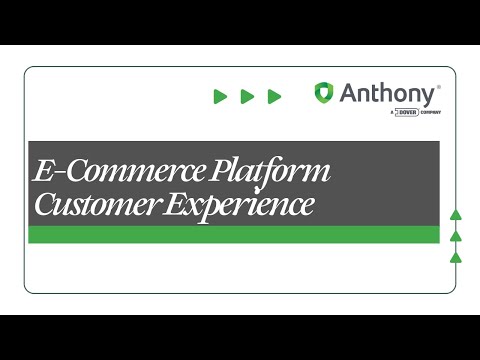Anthony E-Commerce Platform Customer Features