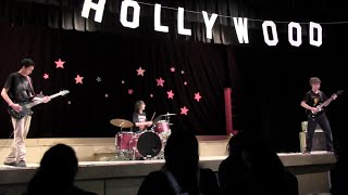 16 Year Olds Play Crazy Train Cover at High School Talent Show