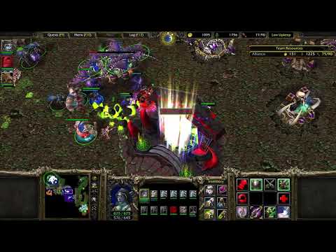 Warcraft III Campaign - Defeat Balnazzar in 20 mins (冰封王座困难战役 - 20分钟内击败巴纳泽尔)