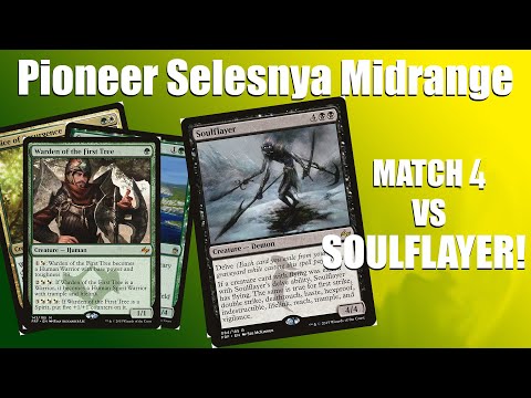 Pioneer Selesnya Midrange! (Match 4 vs Soulflayer)