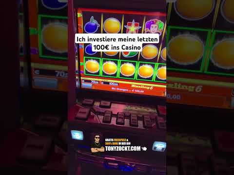 letzten 100€ investiere ich ins Casino #casino #comedy #slot #fy #jackpot #reels #bigwin #slotmachi