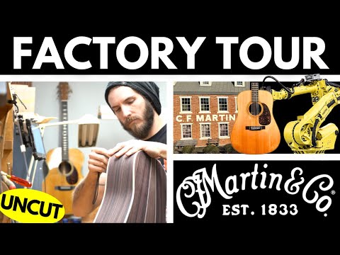 Martin Guitar FULL FACTORY TOUR